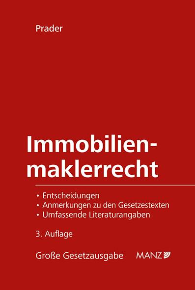 Cover-Bild Immobilienmaklerrecht