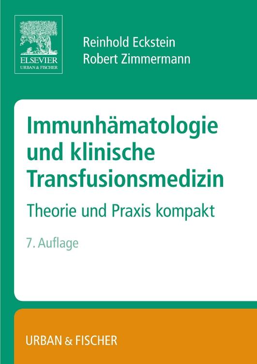 Cover-Bild Immunhämatologie und klinische Transfusionsmedizin