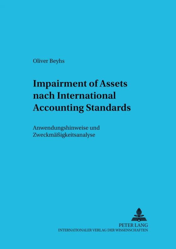 Cover-Bild Impairment of Assets nach International Accounting Standards
