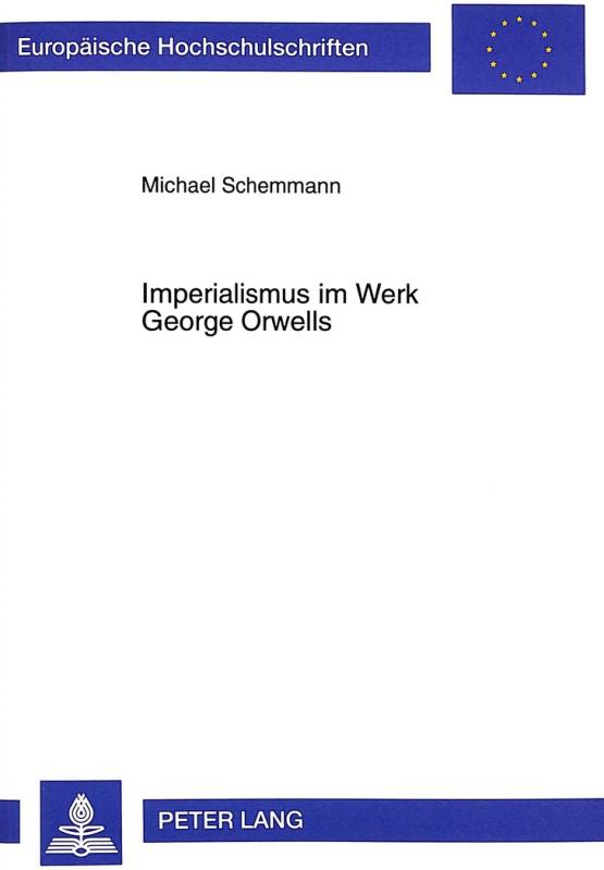 Cover-Bild Imperialismus im Werk George Orwells