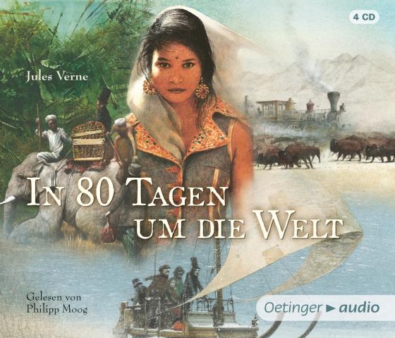 Cover-Bild In 80 Tagen um die Welt (NA) (4 CD)