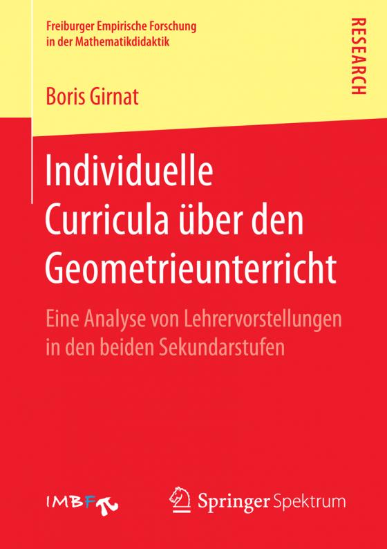 Cover-Bild Individuelle Curricula über den Geometrieunterricht