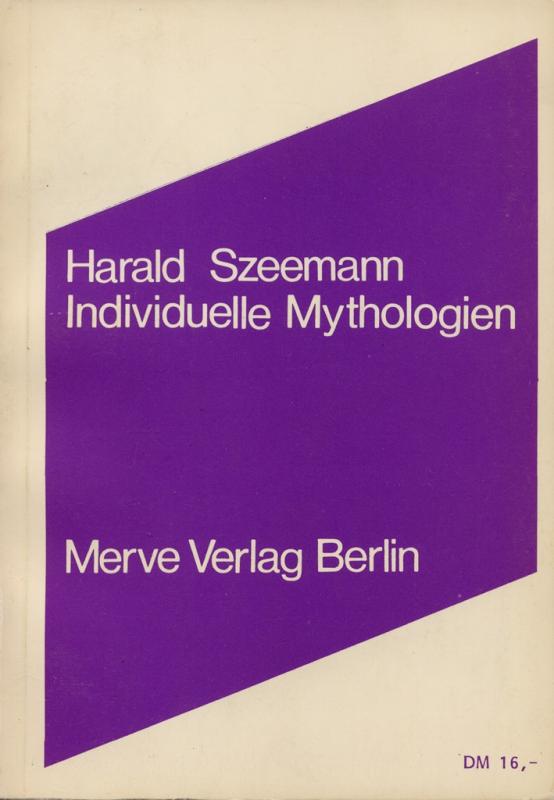 Cover-Bild Individuelle Mythologien