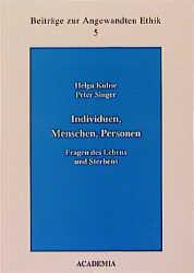 Cover-Bild Individuen, Menschen, Personen