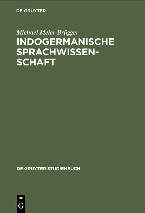 Cover-Bild Indogermanische Sprachwissenschaft