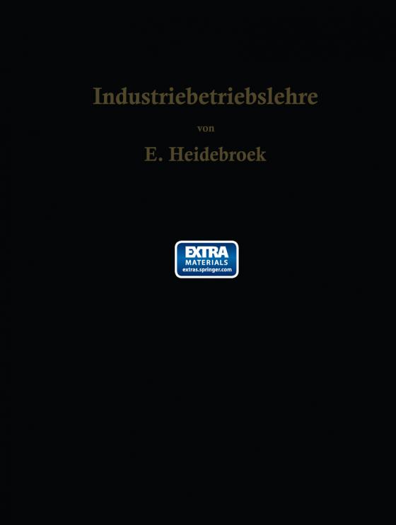 Cover-Bild Industriebetriebslehre