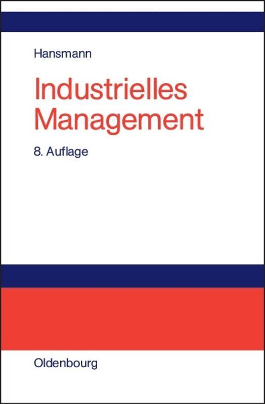 Cover-Bild Industrielles Management