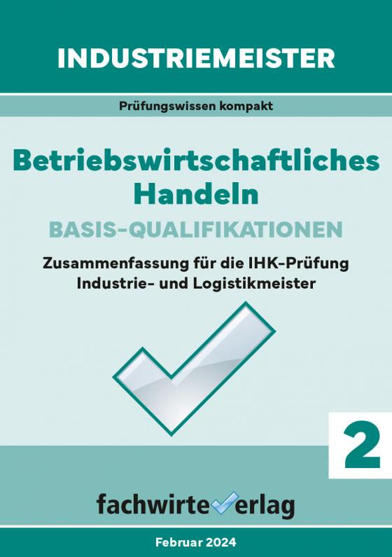 Cover-Bild Industriemeister: Betriebswirtschaftliches Handeln