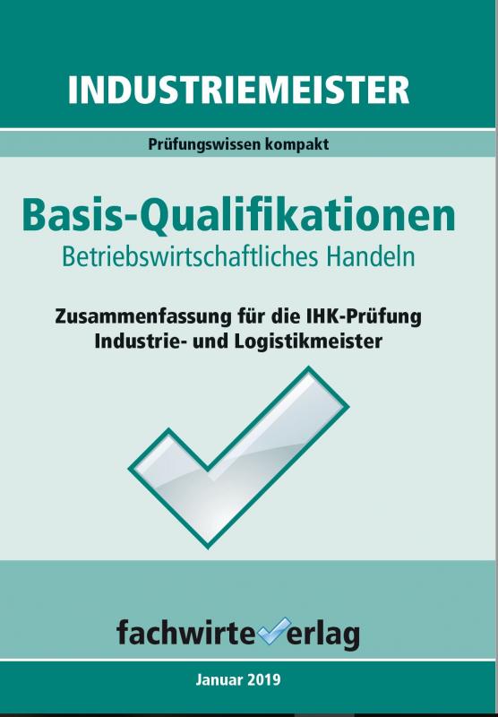 Cover-Bild Industriemeister: Betriebswirtschaftliches Handeln