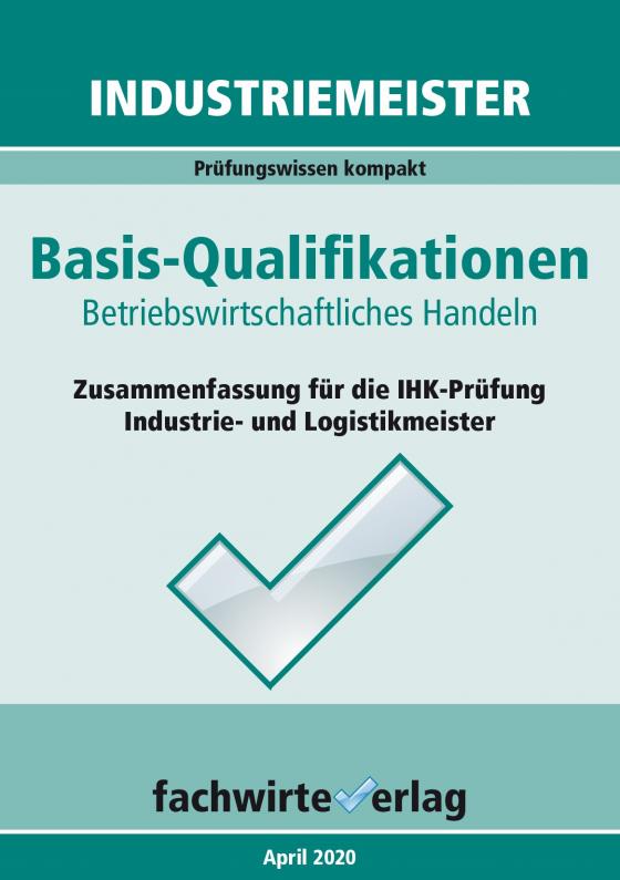 Cover-Bild Industriemeister: Betriebswirtschaftliches Handeln