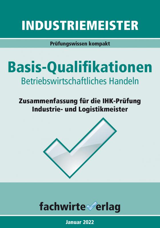 Cover-Bild Industriemeister: Betriebswirtschaftliches Handeln