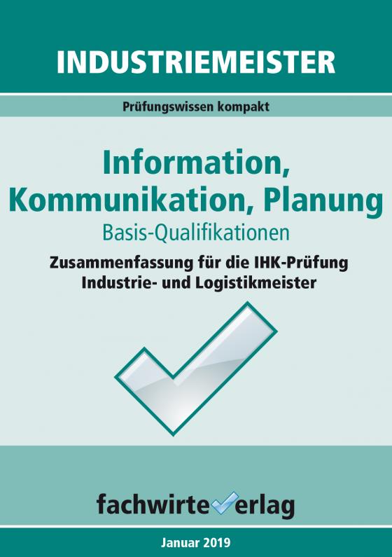 Cover-Bild Industriemeister: Information, Kommunikation, Planung