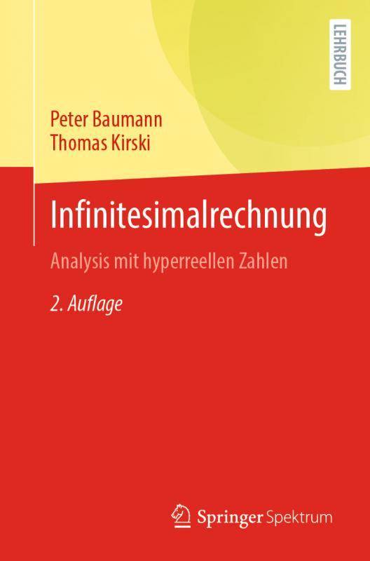 Cover-Bild Infinitesimalrechnung