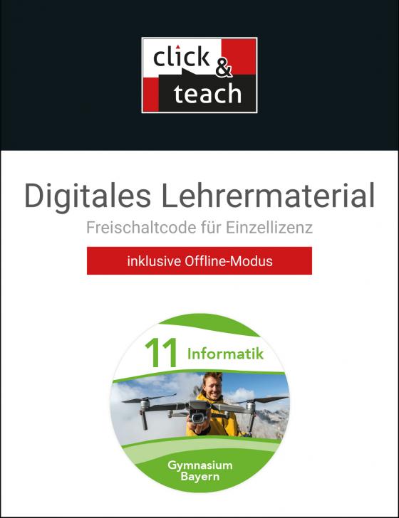 Cover-Bild Informatik – Gymnasium Bayern Sek II / Informatik GY BY click & teach 11 Box