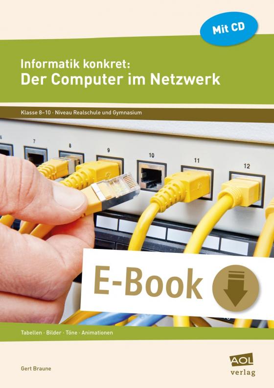 Cover-Bild Informatik konkret: Der Computer im Netzwerk