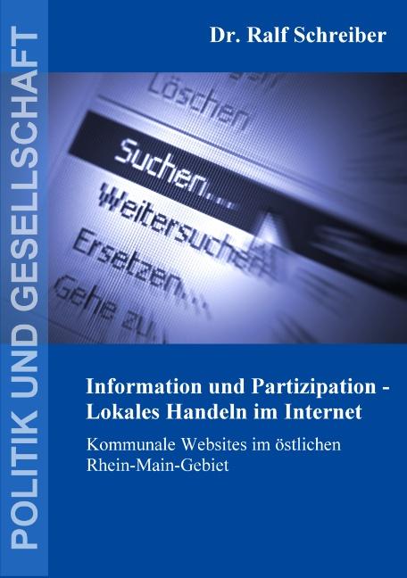 Cover-Bild Information und Partizipation - Lokales Handeln im Internet