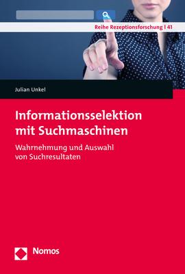 Cover-Bild Informationsselektion mit Suchmaschinen