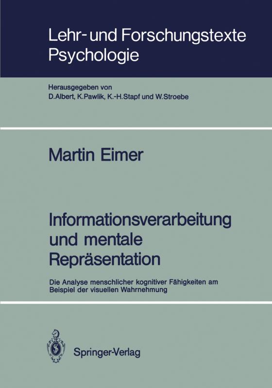 Cover-Bild Informationsverarbeitung und mentale Repräsentation