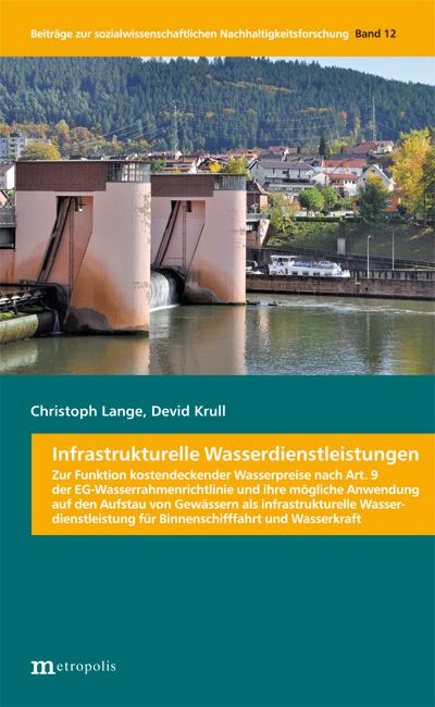 Cover-Bild Infrastrukturelle Wasserdienstleistungen