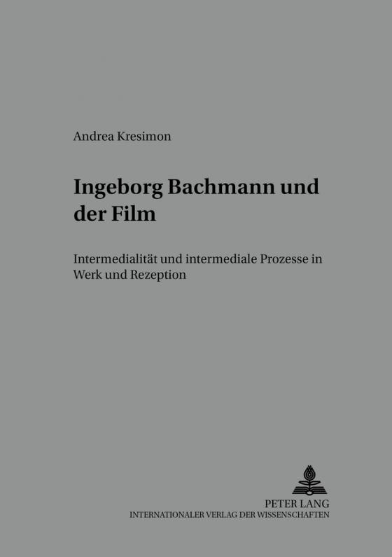 Cover-Bild Ingeborg Bachmann und der Film