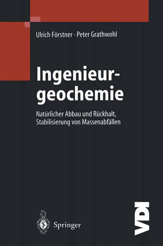 Cover-Bild Ingenieurgeochemie