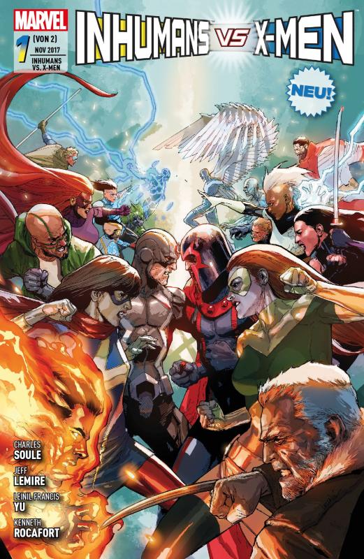 Cover-Bild Inhumans vs. X-Men