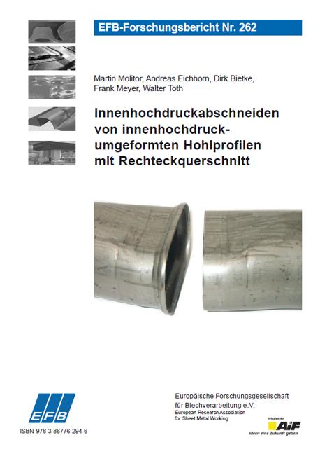 Cover-Bild Innenhochdruckabschneiden von innenhochdruckumgeformten Hohlprofilen mit Rechteckquerschnitt