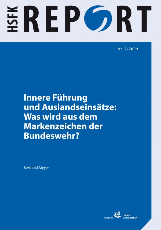 Cover-Bild Innere Führung und Auslandseinsätze