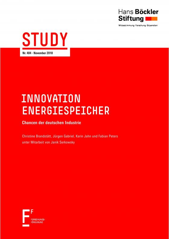 Cover-Bild Innovation Energiespeicher