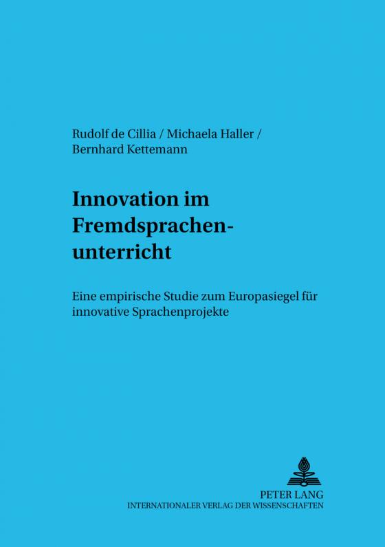 Cover-Bild Innovation im Fremdsprachenunterricht