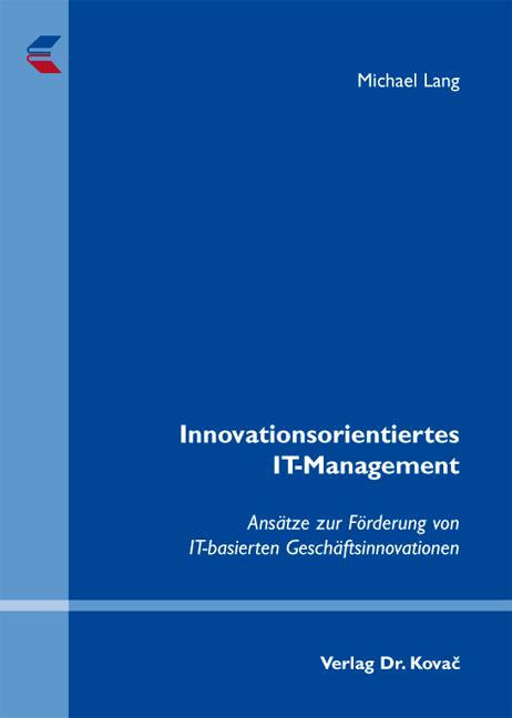 Cover-Bild Innovationsorientiertes IT-Management