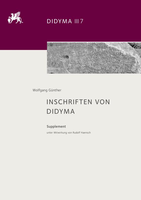 Cover-Bild Inschriften von Didyma