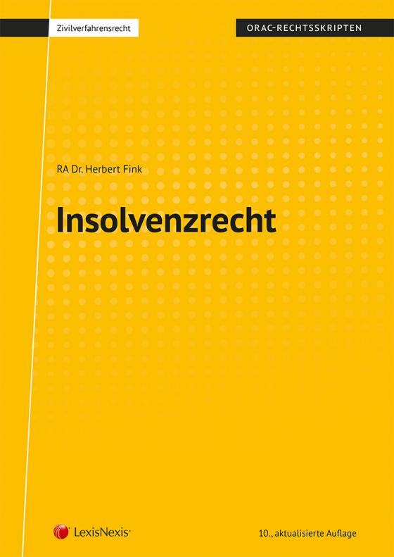 Cover-Bild Insolvenzrecht (Skriptum)