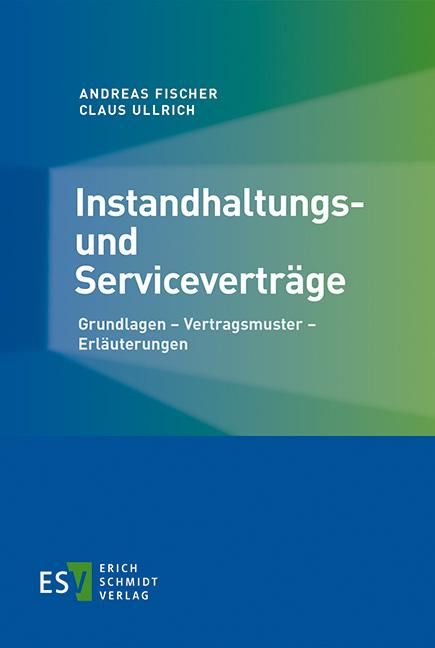 Cover-Bild Instandhaltungs- und Serviceverträge