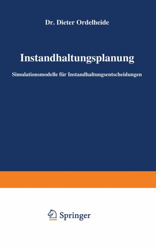 Cover-Bild Instandhaltungsplanung