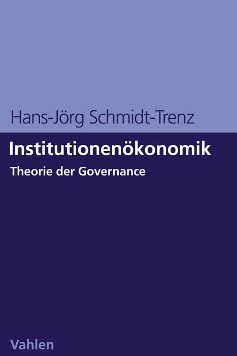 Cover-Bild Institutionenökonomik