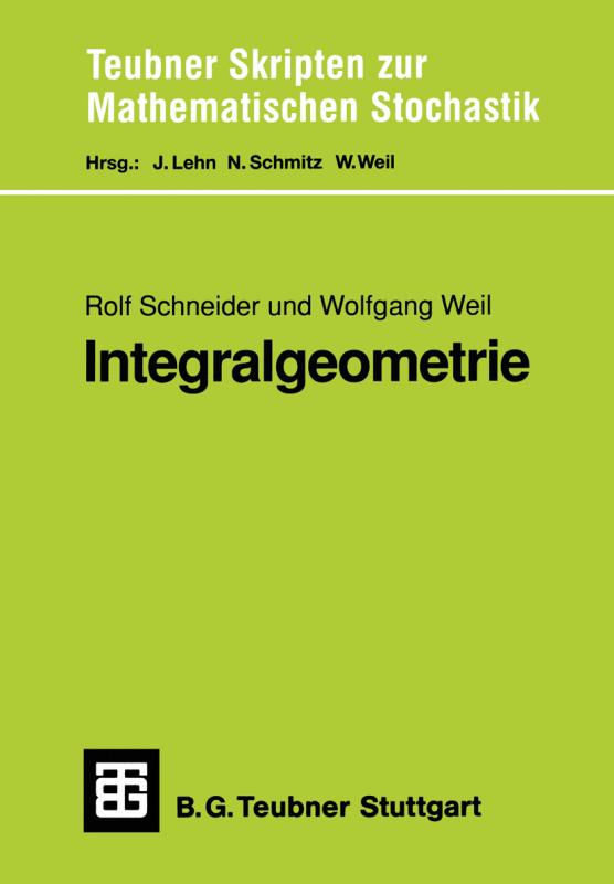 Cover-Bild Integralgeometrie