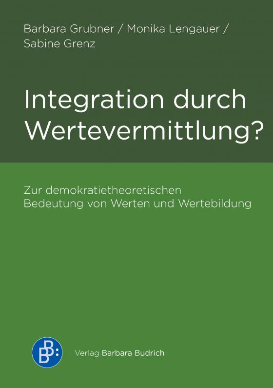 Cover-Bild Integration durch Wertevermittlung?