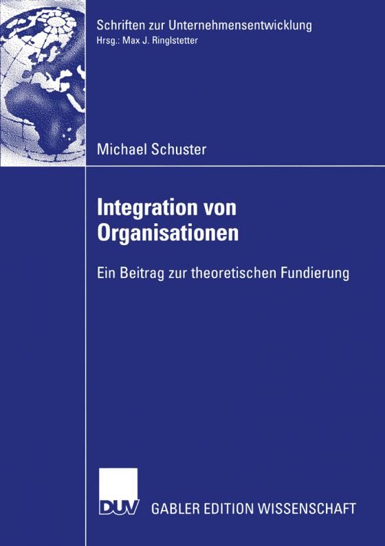 Cover-Bild Integration von Organisationen