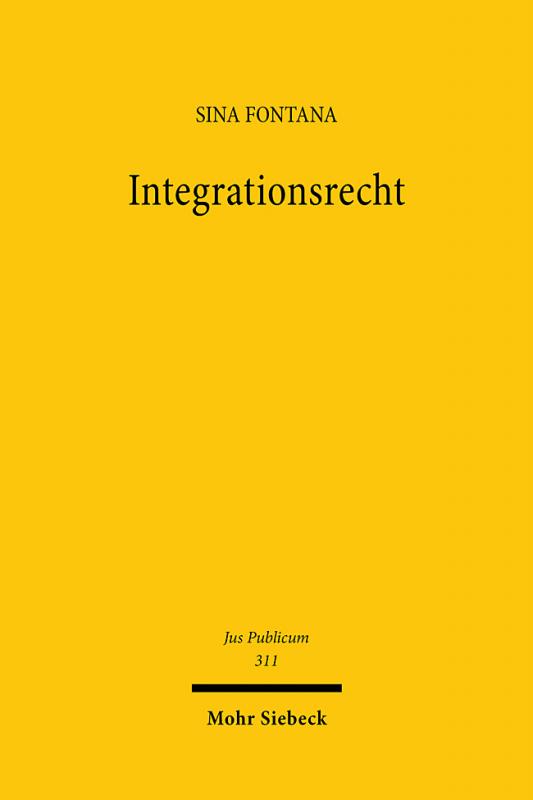 Cover-Bild Integrationsrecht