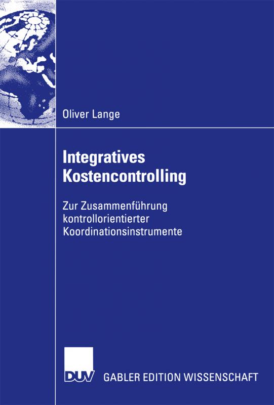 Cover-Bild Integratives Kostencontrolling