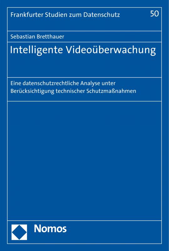 Cover-Bild Intelligente Videoüberwachung