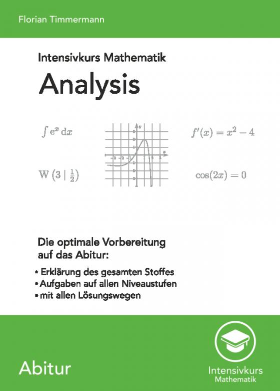 Cover-Bild Intensivkurs Mathematik - Analysis