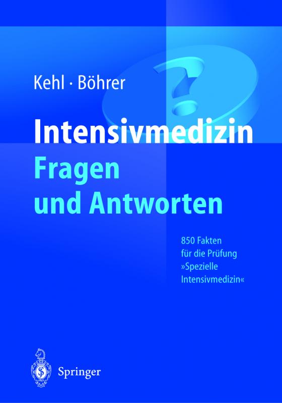 Cover-Bild Intensivmedizin Fragen und Antworten