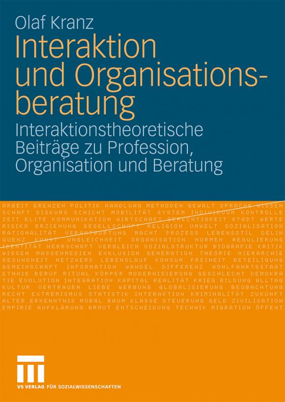 Cover-Bild Interaktion und Organisationsberatung