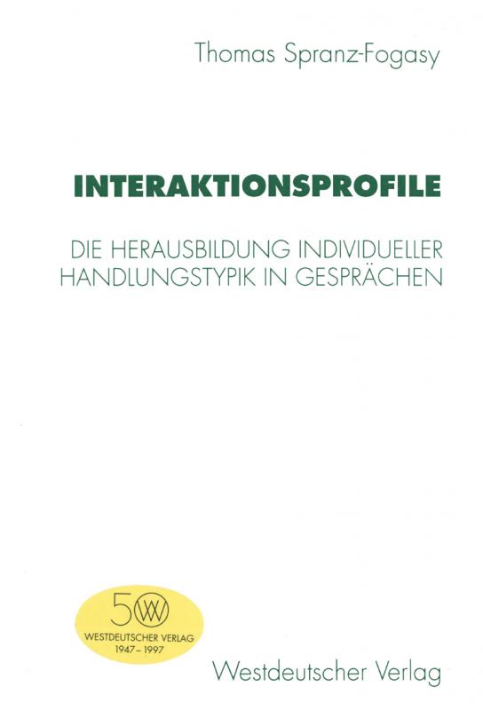 Cover-Bild Interaktionsprofile