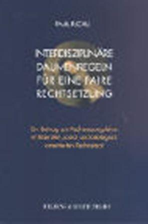 Cover-Bild Interdisziplinäre Daumenregeln für eine faire Rechtsetzung