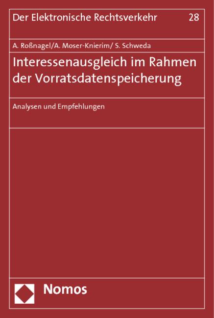 Cover-Bild Interessenausgleich im Rahmen der Vorratsdatenspeicherung