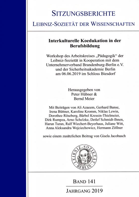 Cover-Bild Interkulturelle Koedukation in der Berufsbildung