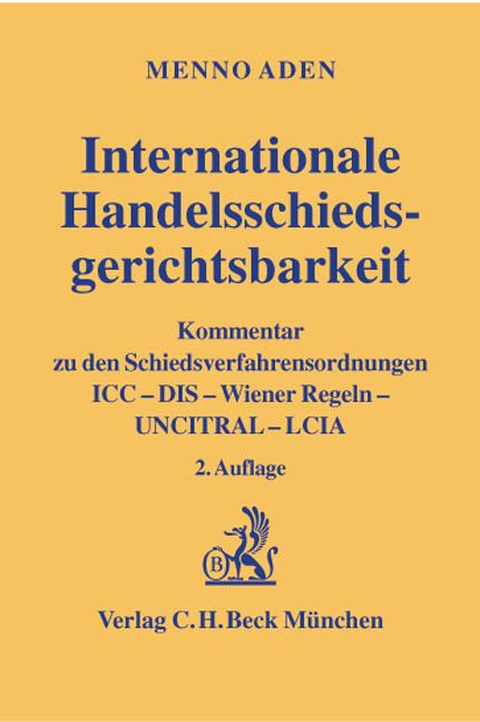 Cover-Bild Internationale Handelsschiedsgerichtsbarkeit